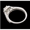Image 3 : 1.29 ctw Diamond Ring - 14KT White Gold