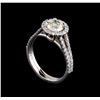 Image 4 : 1.46 ctw Diamond Ring - 14KT White Gold