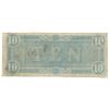 Image 2 : 1864 $10 The Confederate States of America Note T-68 CC