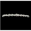 Image 3 : 2.15 ctw Diamond Bracelet - 18KT White Gold