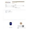 Image 4 : GIA Cert 28.33 ctw Tanzanite and Diamond Pendant With Chain - 14KT White Gold
