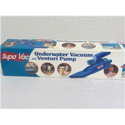 Underwater vacuum pump