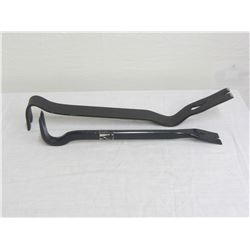 Set of 2 pry bars