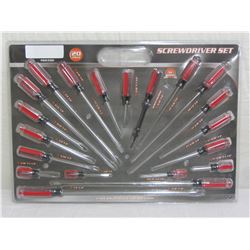 20 Piece Screw Driver Set