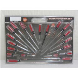 20 Piece Screw Driver Set