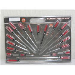 20 Piece Screw Driver Set