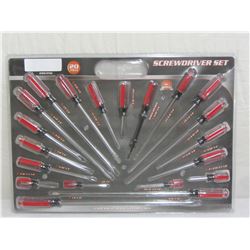 20 Piece Screw Driver Set