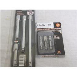 3/8 Socket & Extension Bar set