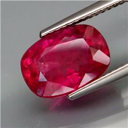 Natural Top Hot Pink Tourmaline 3.58 Carats