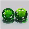 Image 1 : Natural Green Chrome Diopside Pair 3.17 Carats - VS