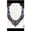 Image 1 : Tibet Hand Made Turquoise, Coral, Lapis Lazuli Necklace