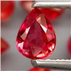 Image 2 : Natural Pear Red Sapphire 3.86 Cts