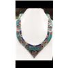 Image 1 : Tibet Natural Stone Hand Made Turquoise, Coral Necklace