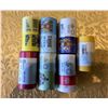 Image 2 : Mint Roll Special Wrap 2012 to 2017 50 Cents. Lot of 7 ROLLS