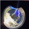Image 2 : 2015 420 Fine Silver Coin, Summer Storm - Weather Phenomenon, with Black Light Light