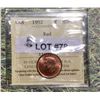 Image 1 : 1952 Canada 1 Cent ICCS MS-65, Red