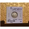 Image 1 : 1939 CANADA 10 CENTS EF-40- DIE ROTATION