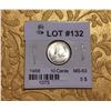 Image 1 : 1958  CANADA 10 CENTS MS-63.