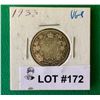 Image 1 : 1933 CANADA 25 CENTS VG-8