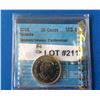 Image 1 : 2005 CANADA 25 CENTS CCCS MS-65 SASKATCHEWAN CENTENNIAL.