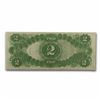 Image 2 : 1917 $2.00 Legal Tender Jefferson AU (Bracelet Back) Large Note