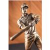 Image 2 : Baseball Player Bronze Statue on marble base Sculpture
