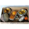 Image 1 : TRAY OF VINTAGE VEHICLE LIGHTS