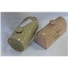 Image 3 : TWO ANTIQUE POTTERY COMFORT HOT WATER BOTTLES