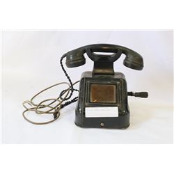 ANTIQUE GERMAN CRANK PHONE