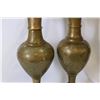 Image 2 : TWO TALL BRASS VASES