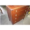 Image 2 : VINTAGE 4 DRAWER WALNUT DRESSER
