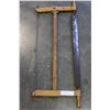 Image 1 : GERMAN MADE ANTIQUE SAW