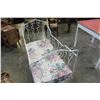 Image 1 : VINTAGE WROUGHT IRON FOLDING CRIB