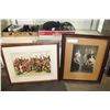 Image 1 : FRAMED TYPES OF EMPERORS AND FAMILY MILITARY PHOTO
