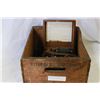 Image 1 : CASED MEDICAL ELECTRODE MACHINE AND TELEGRAPH MACHINE IN WOOD CRATE