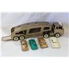 Image 1 : LOT OF METAL STRUCTO CARS + TRANSPORT TRUCK