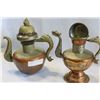 Image 2 : TWO EASTERN COPPER AND BRASS PITCHERS