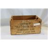Image 1 : VINTAGE RUM CRATE OLD LONDON DOCK DEMERARA RUM