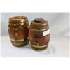 Image 2 : TWO VINTAGE BARRELLS WITH SPIGOTS
