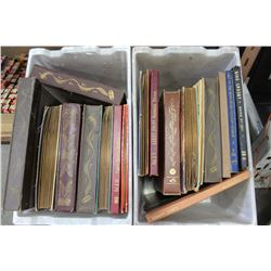 2 TOTES OF ANTIQUE RECORDS