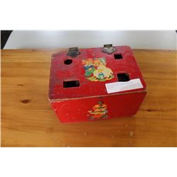 ANTIQUE KIDS BLOCK BOX AND BLOCKS