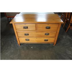 PINE 4 DRAWER DRESSER