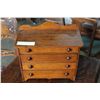 Image 1 : VINTAGE OAK MINIATURE DRESSER SAMPLE