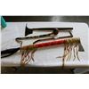 Image 1 : TWO VINTAGE AXES VINTAGE WEAPON AND RIDING CROP
