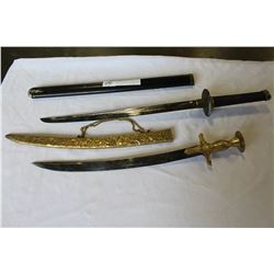 TWO SWORDS IN SHEATH