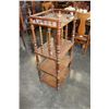 Image 2 : ANTIQUE VICTORIAN WALNUT SHELF