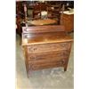 Image 1 : 3 DRAWER OAK DRESSER NO MIRROR
