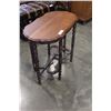 Image 2 : WALNUT PARLOR TABLE