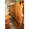Image 2 : ANTIQUE WALNUT DOUBLE BED FRAME