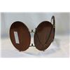 Image 2 : ANTIQUE MAHOGANY TRIPLE VANITY MIRROR